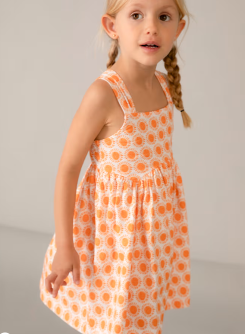 Watercolor Suns Dress