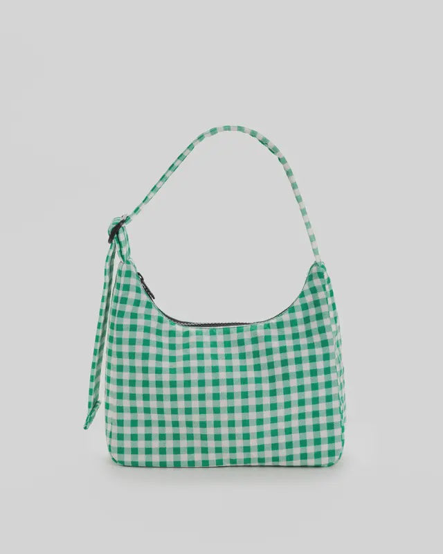 Gingham Mini Shoulder Bag