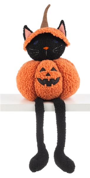 Pumpkin Cat Plush