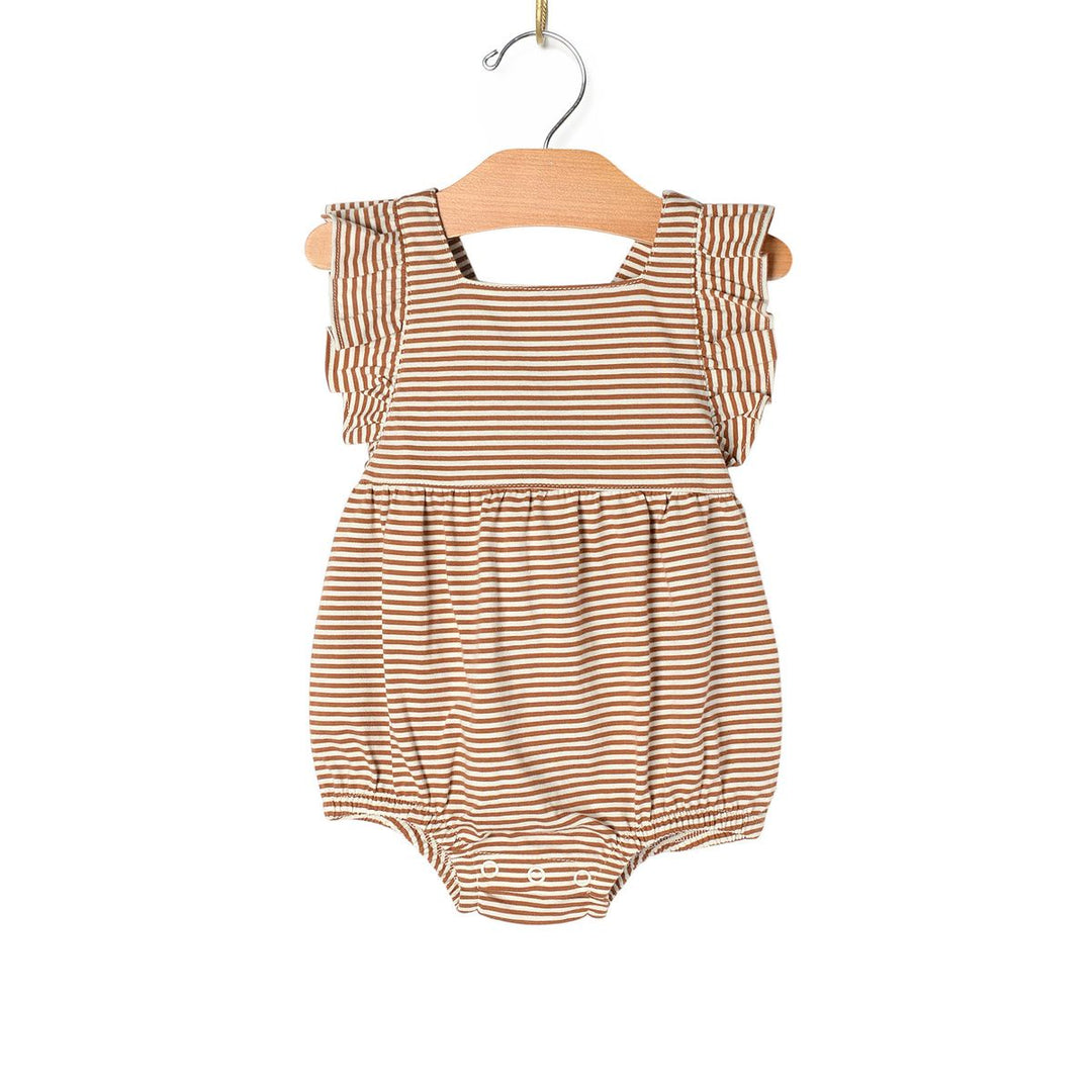 Toffee Stripe Flutter Sleeve