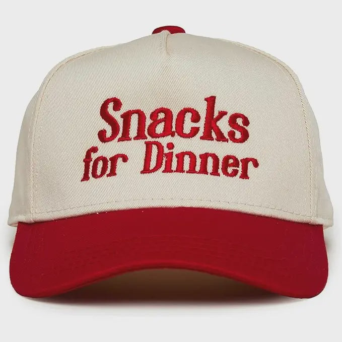 Snacks Hat Red