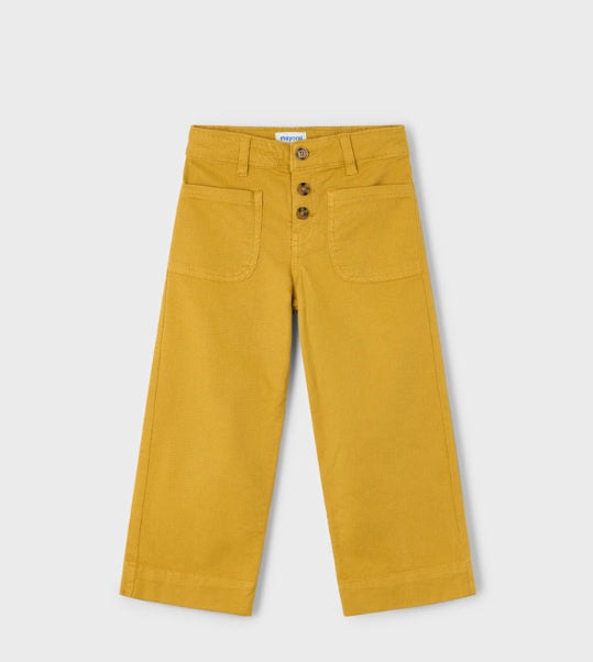 Mustard Twill Pants