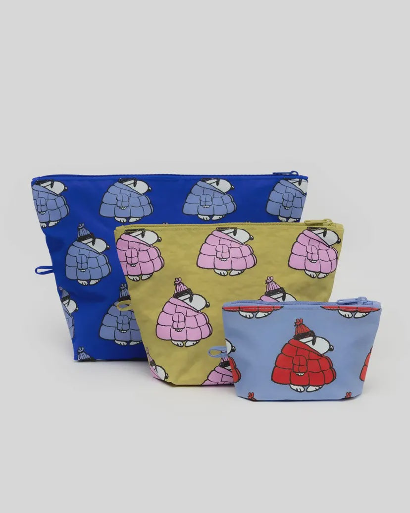 Puffer Snoopy Go Pouch Set