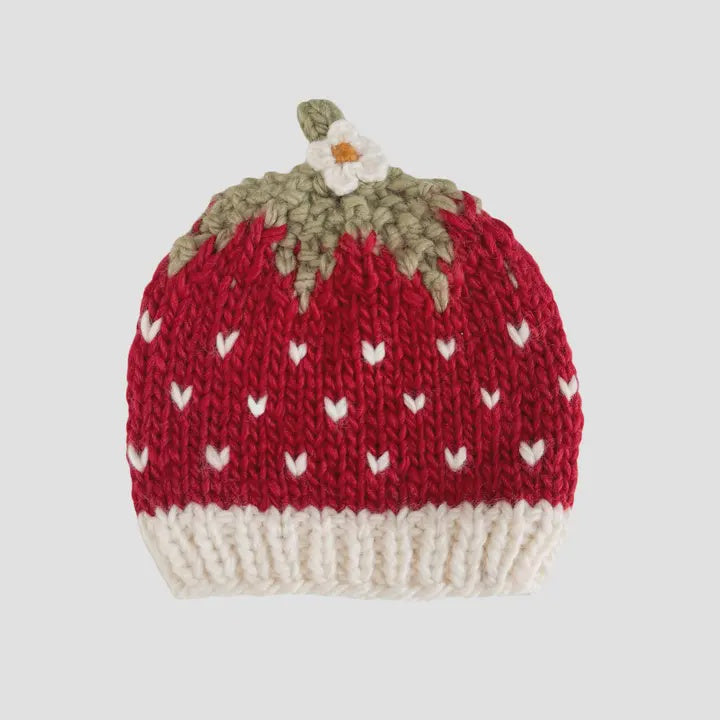 Strawberry Knit Hat