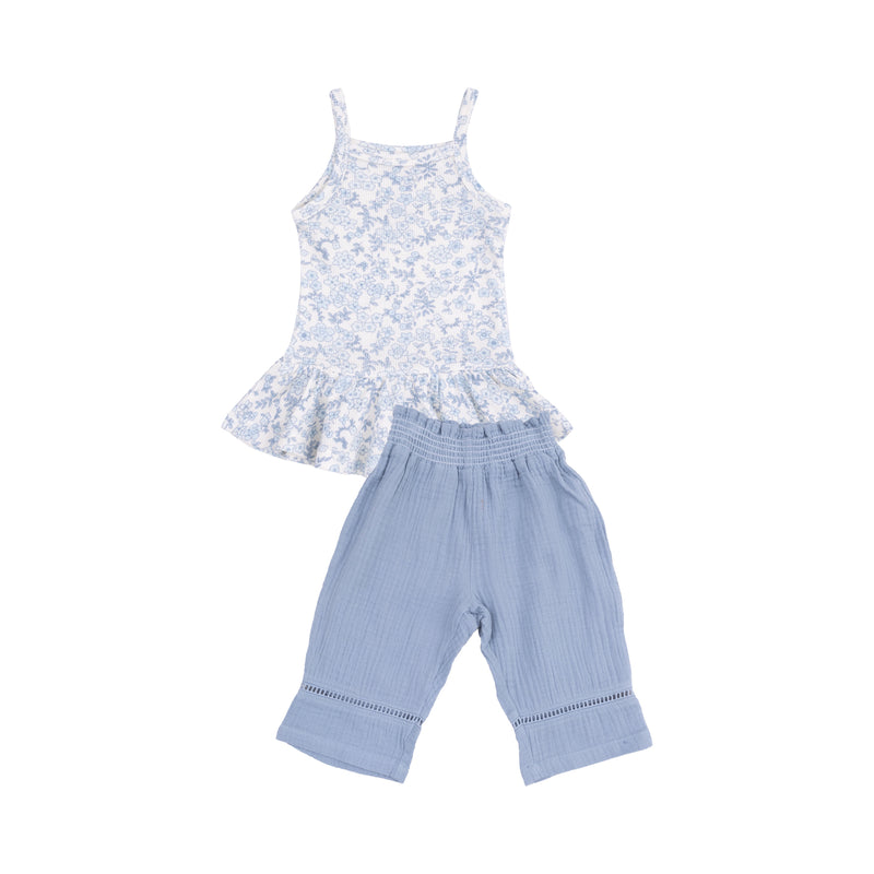 Calico Tank & Pant Set