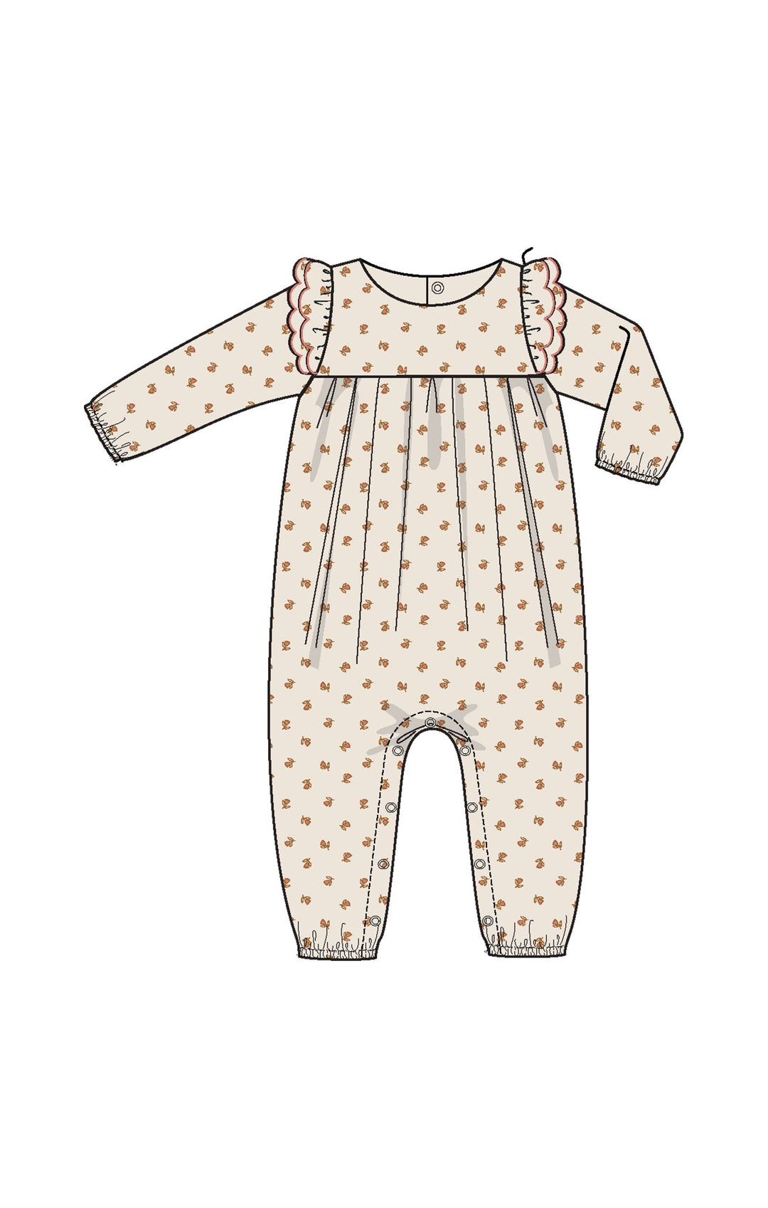 Petite Fleur Romper