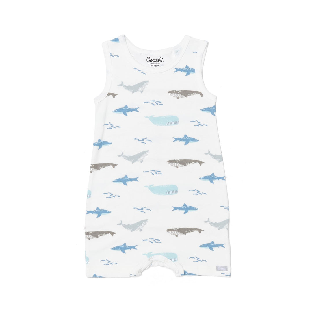 Ocean Life Shortie Romper