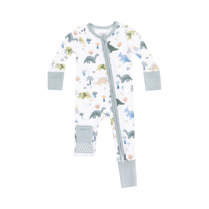 Soft Dinos 2 Way Zip Romper