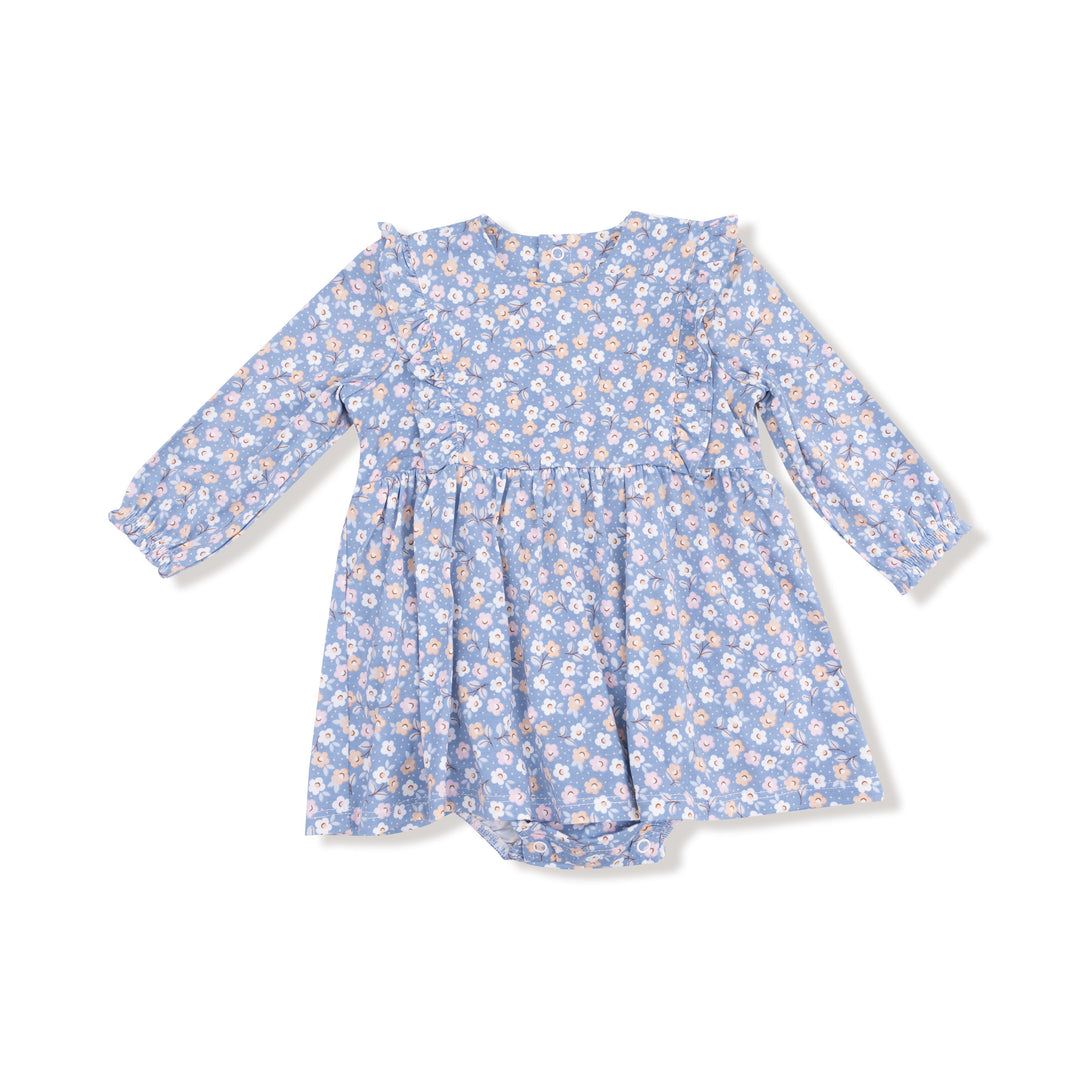 Calico Ruffle Bodysuit