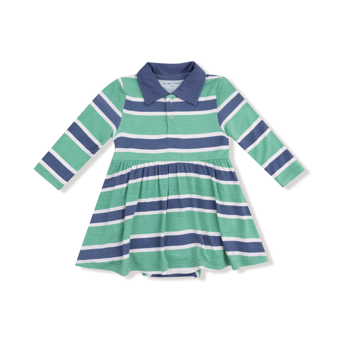 Rugby Stripe Bodysuit Dress