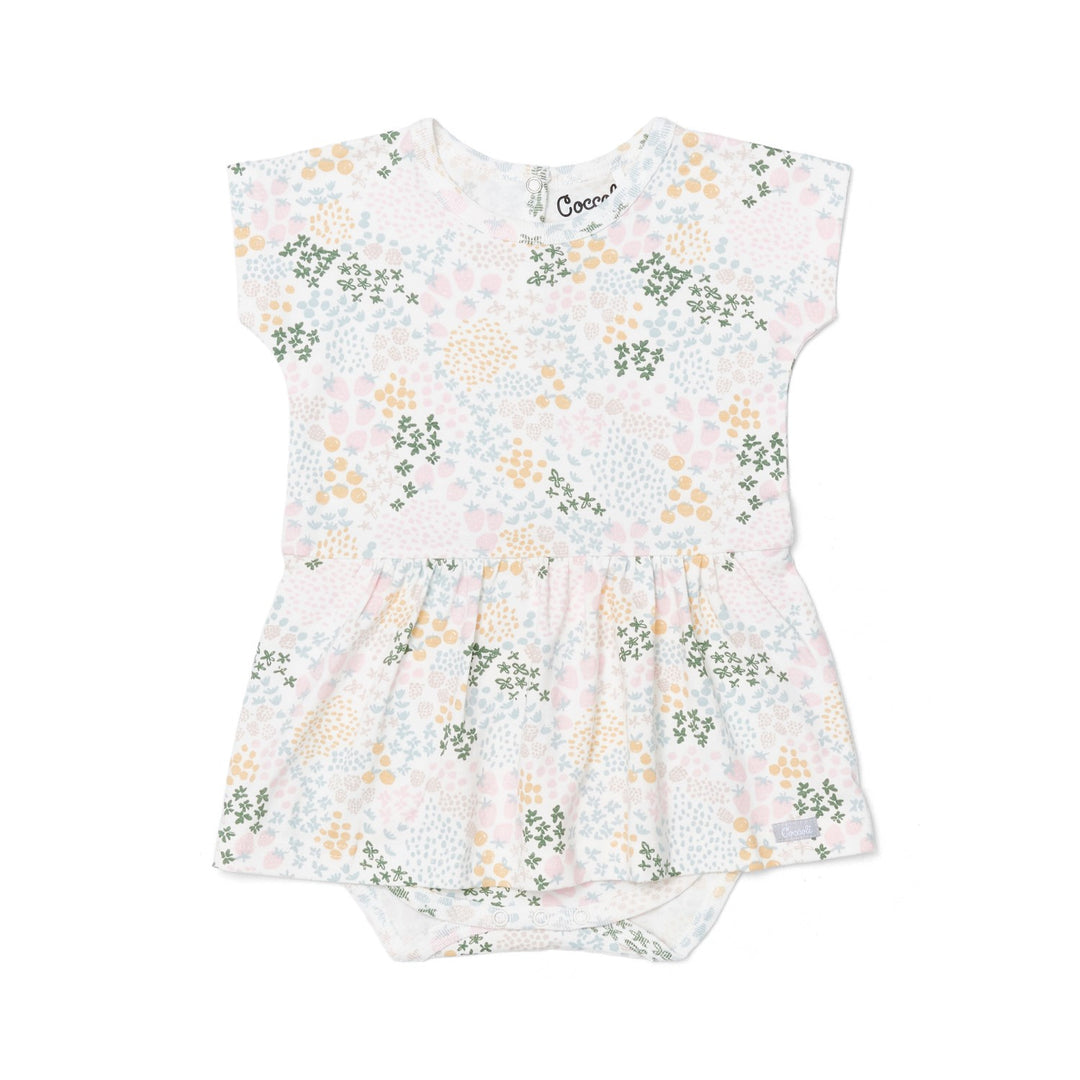 Fruits Skirted Romper
