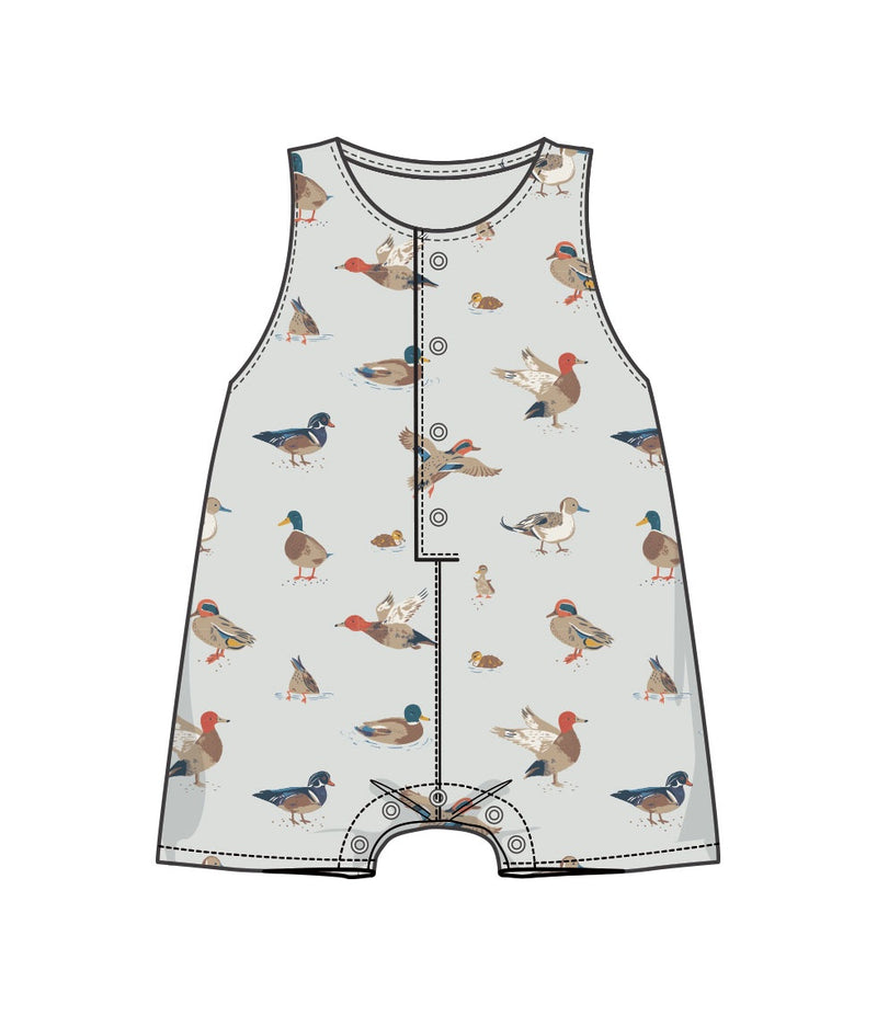 Ducks Shortie Romper