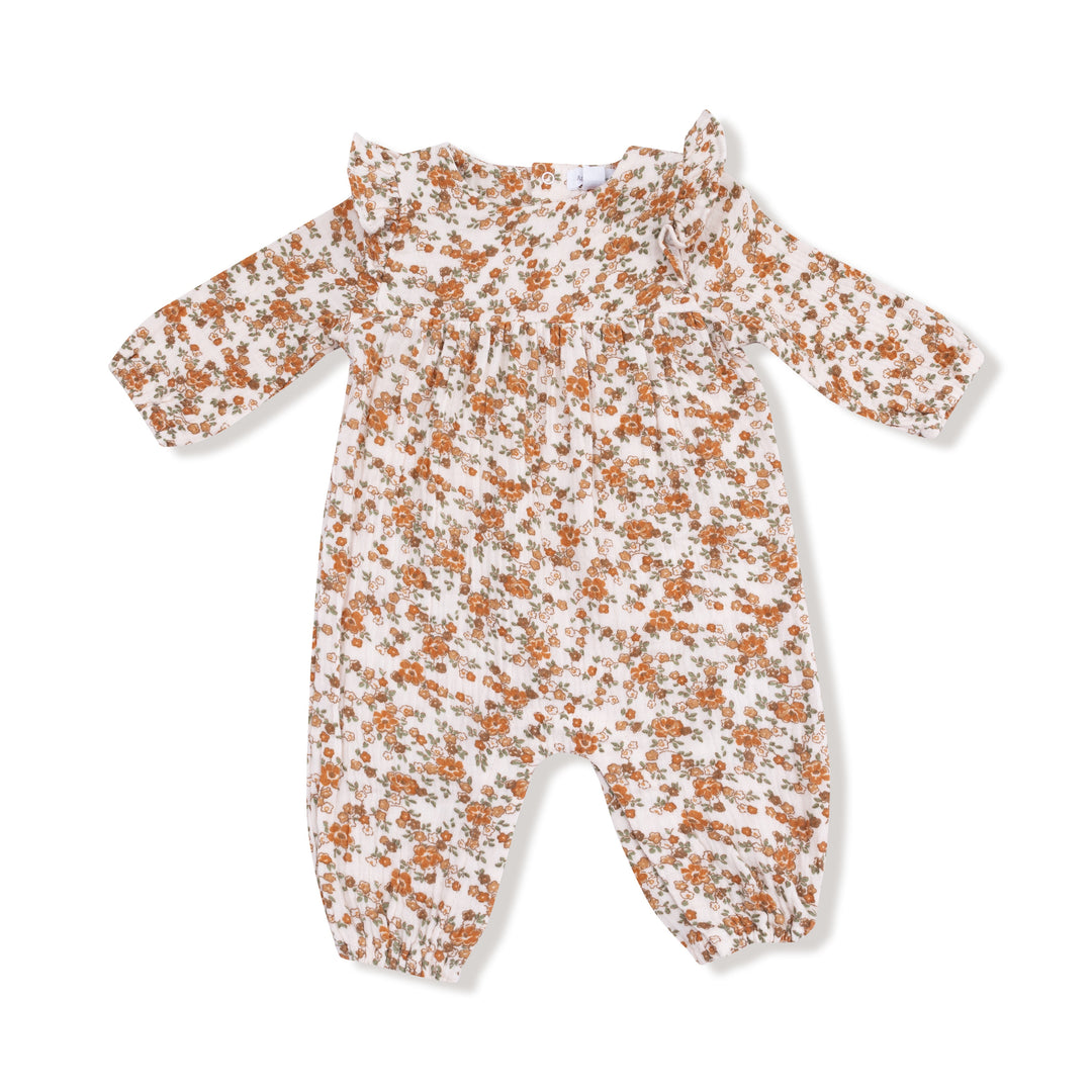 Prairie Calico Ruffle Romper