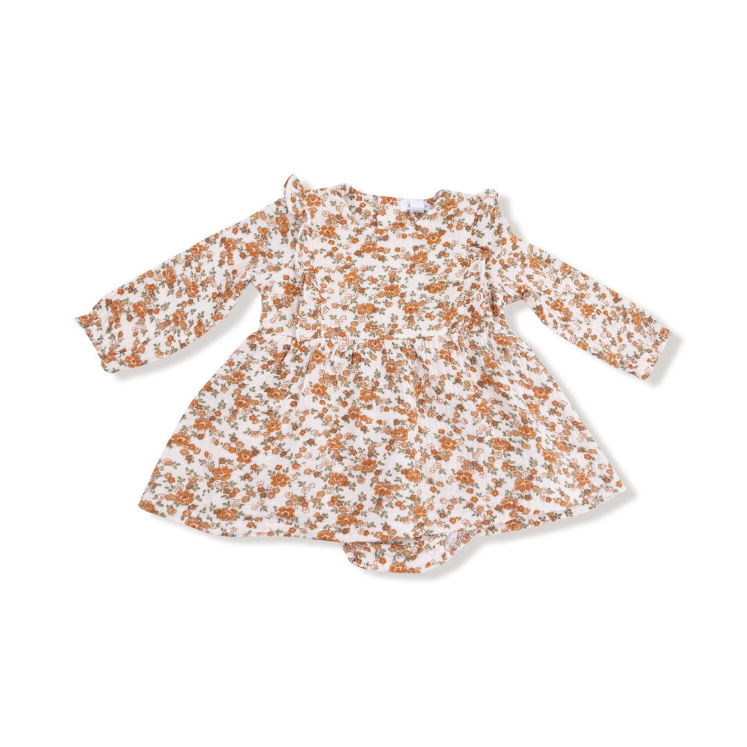 Prairie Calico Bodysuit Dress