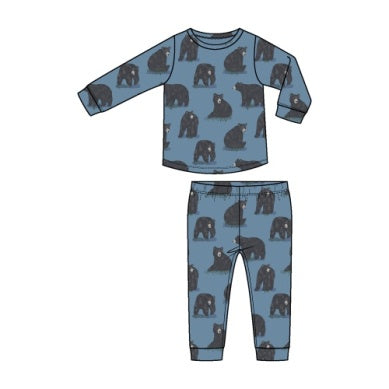 Black Bears L/s Loungewear Set