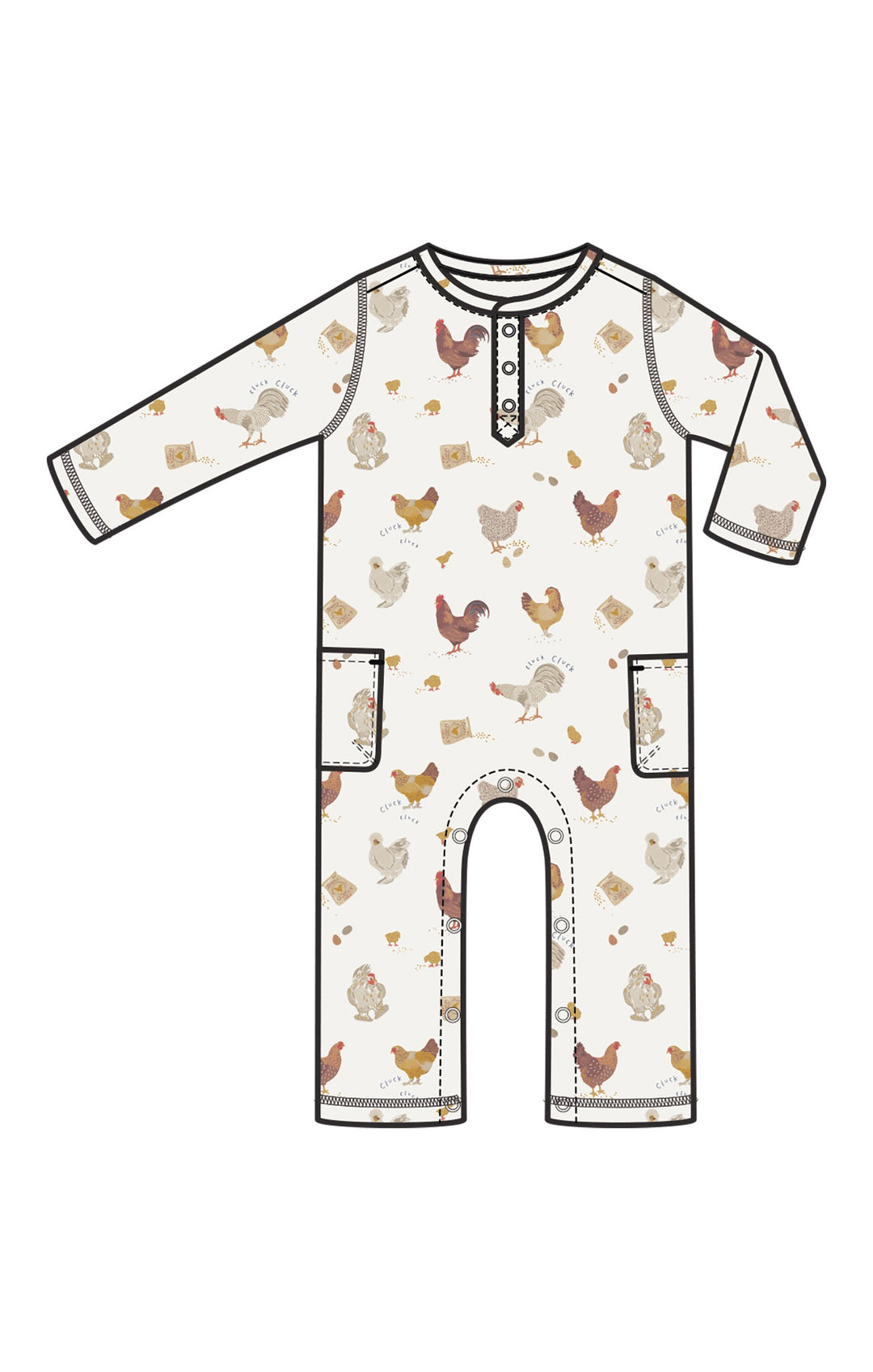 Chickens Romper