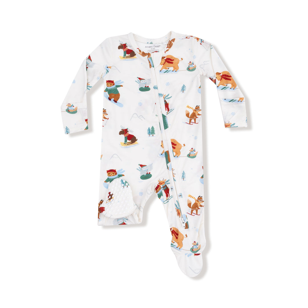 Winter Animal Sports Footie