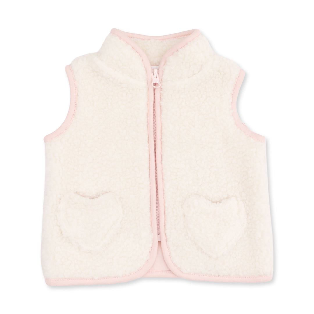 Heart Pocket Sherpa Vest