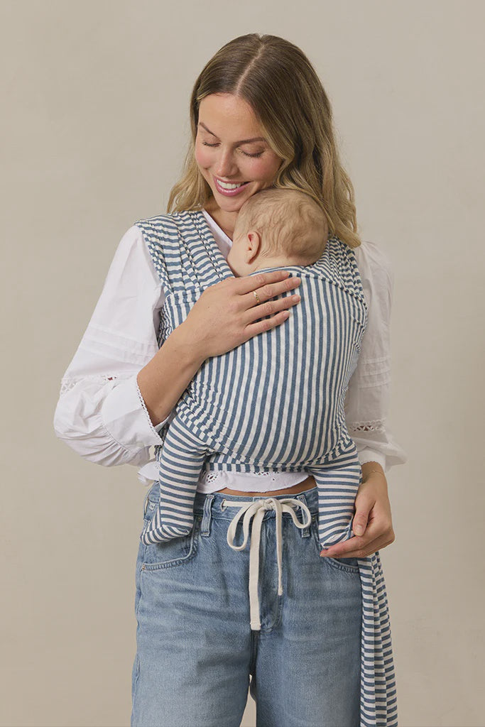 Chambray Stripe Solly Wrap