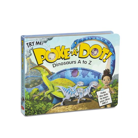 Dino A to Z Poke-A-Dot Book