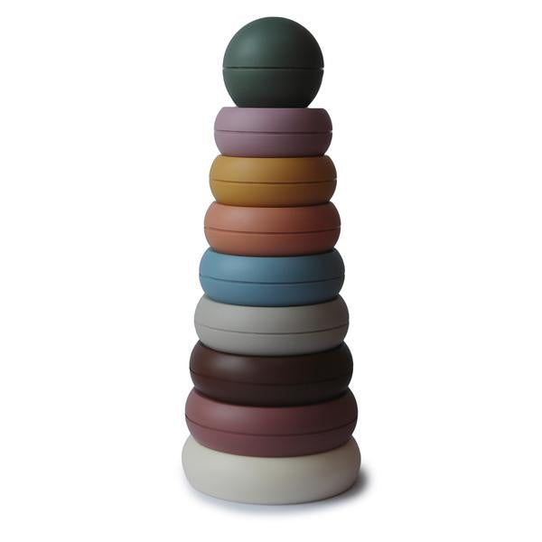 Stacking Rings Toy Rustic