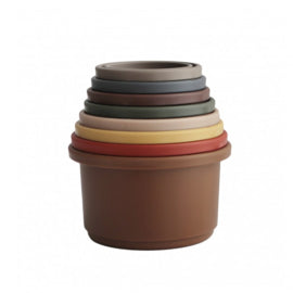 Mushie Stacking Cup Toys Retro