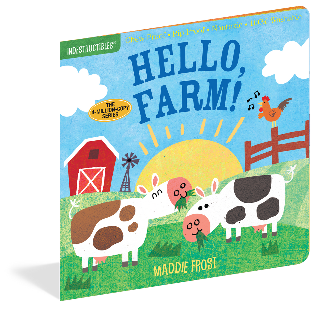 Indestructible Book Hello, Farm!