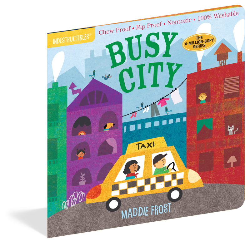 Indestructible Book Busy City