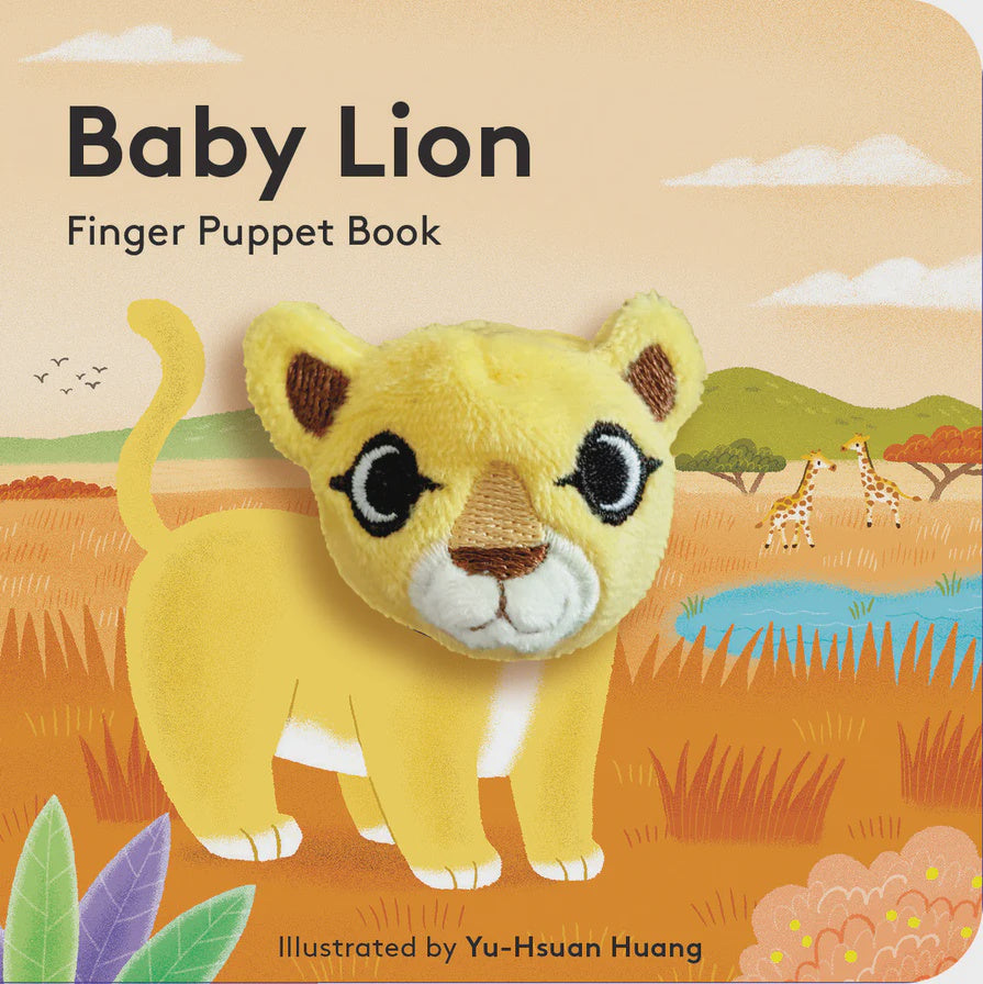 Baby Lion Puppet Book