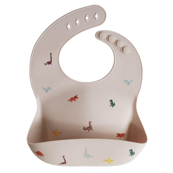 Mushie Bib Dinosaurs