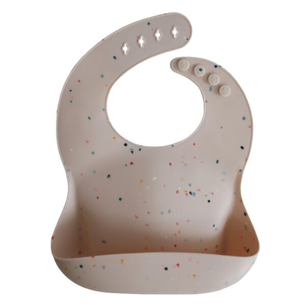 Mushie Bib Vanilla Confetti