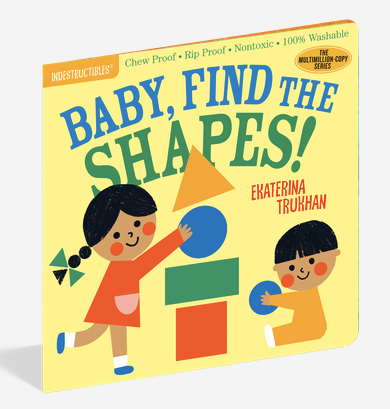 Indestructible Book Baby Find the Shapes