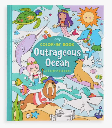 Color-in Book Outrageous Ocean