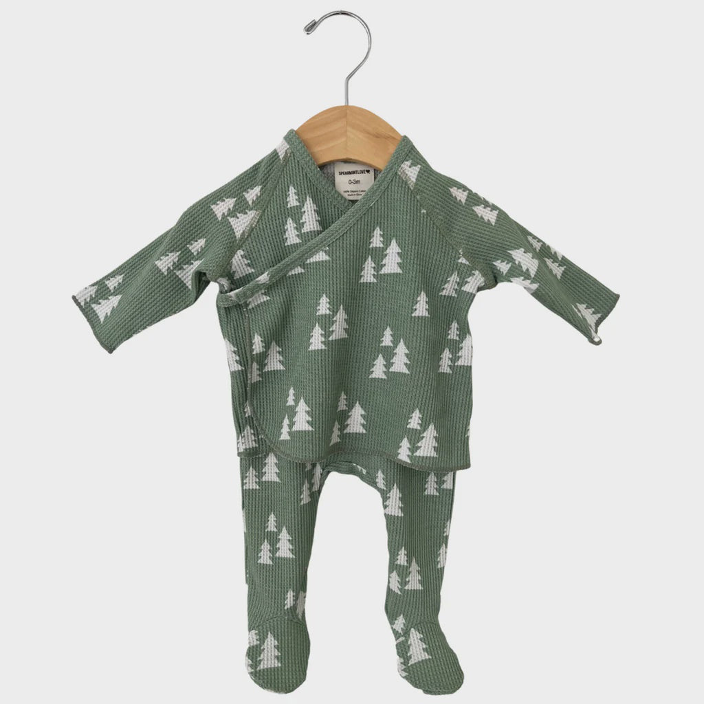 Alpine Trees Layette Set