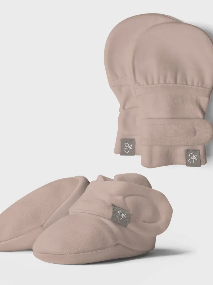 Rose Mitt + Bootie Set