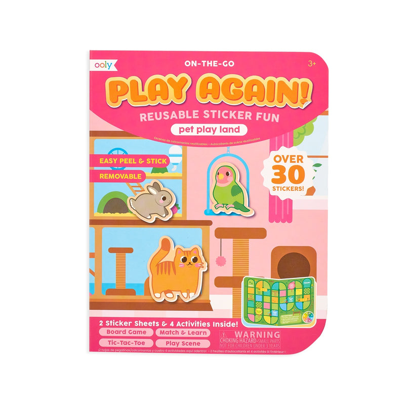 Play Again! Mini On-The-Go Activity Kit Pets