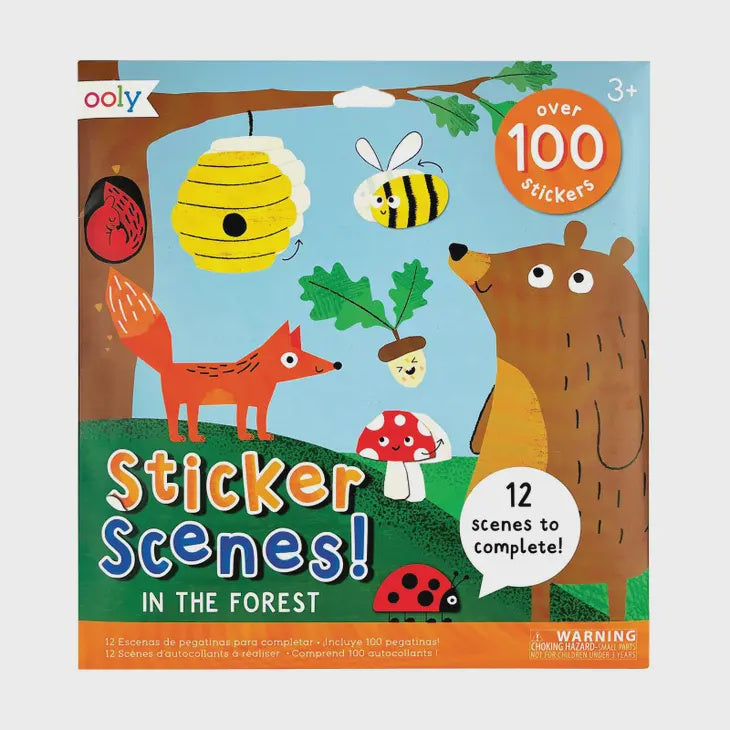 Sticker Scene: In the Forest!