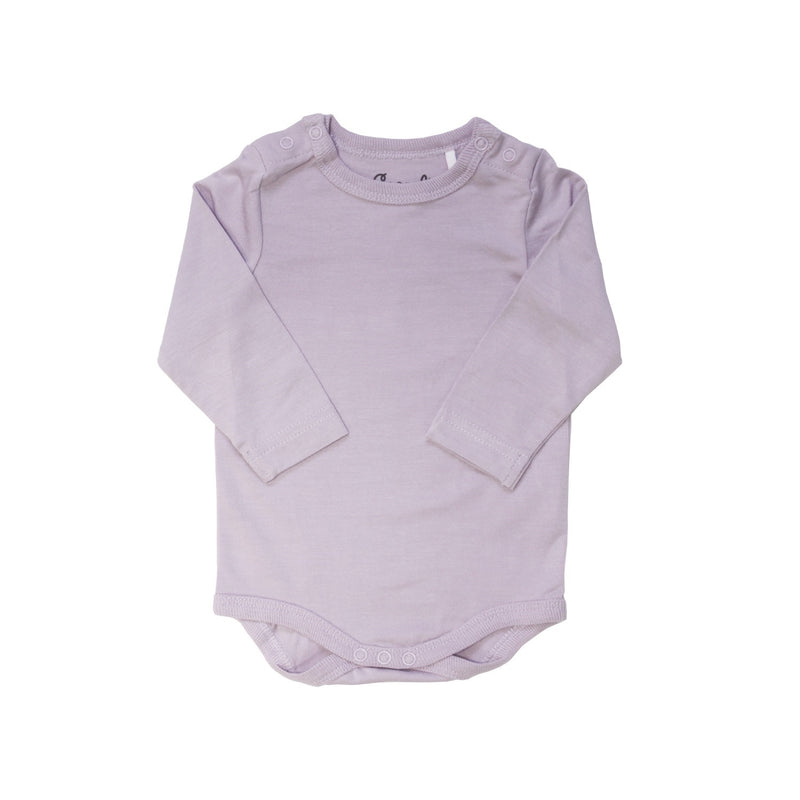 Lavender L/S Modal Bodysuit