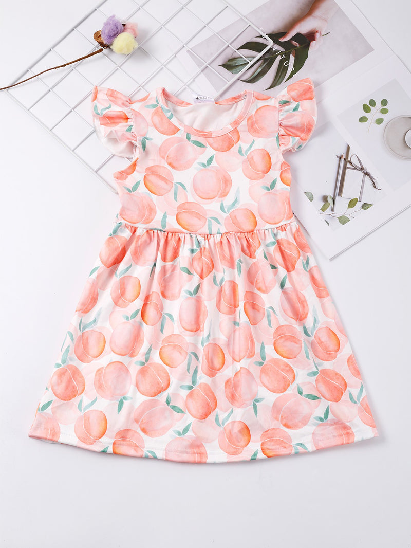 Peaches Twirl Dress